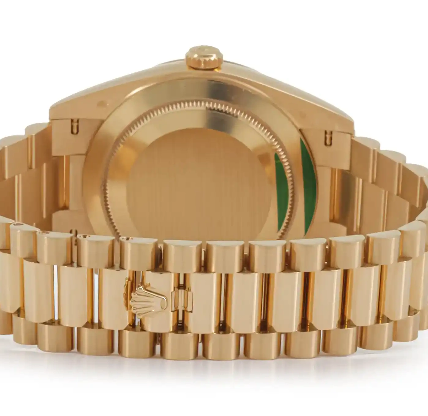 Prestigious Jewelers Green Day-Date 228238 Rolex 0610